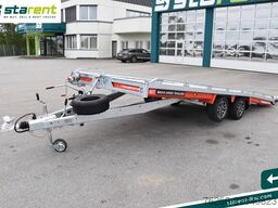 BRIAN JAMES TRAILERS T-Transporter, Rampen, Seilwinde, Kippbar, Alu