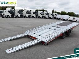 BRIAN JAMES TRAILERS T-Transporter, Rampen, Seilwinde, Kippbar, Alu