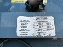 Groenewegen DROZV-14-27 / Mega / Curtainside / BPW Drum / N...