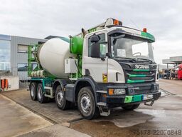 SCANIA P400 +STETTER 7m3+TAPIS THEAM TS 13