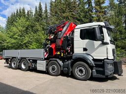 MAN TGS 35.520 8x4 Hydro, Kran Fassi F805 TECHNO