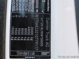 MERCEDES-BENZ 3545 8x4 BB RETARDER BORDMATIK AHK Nr.: 117