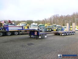 Kassbohrer 5-axle semi-lowbed trailer ext 74 t + ramps