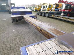Kassbohrer 5-axle semi-lowbed trailer ext 74 t + ramps