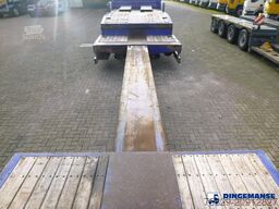 Kassbohrer 5-axle semi-lowbed trailer ext 74 t + ramps