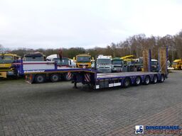 Kassbohrer 5-axle semi-lowbed trailer ext 74 t + ramps