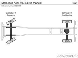 Mercedes Axor 1924 airco manual
