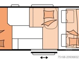HOBBY ONTOUR Van 600 FT Solar / Lithium / Abstandstemp