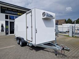 Furg. trasp. refrigerato ISO trailershop sale Lebensmitel Kühlanhänger mit Seitentür Innen 420x180x200cm