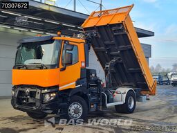 Renault C380 4X4 HIAB X-Hiduo 138 ES-2 Crane 7m3 tipper...