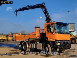 Renault C380 4X4 HIAB X-Hiduo 138 ES-2 Crane 7m3 tipper...