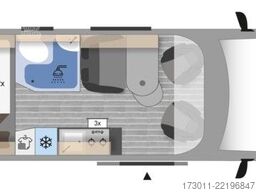 CLEVER Vario Kids 140PS Aufstelldach Full-Package
