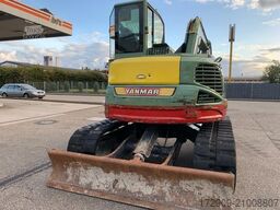 YANMAR Kettenbagger SV 100 Klima Planier + Tieflöffel