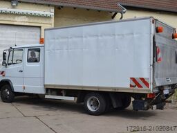 MERCEDES-BENZ Vario 816 DOKA Koffer LBW Dieseltank Tankstelle