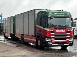 SCANIA P410 4x2LL HFR 1.Stock Viehzug/NAVI/KLIMA/ALU