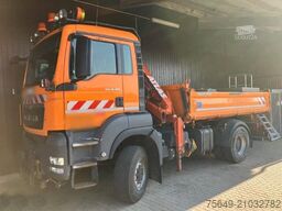 MAN TGS 18.320 4x4 BL TGS 18.320 4x4 BL, Winterdienstausstattung, Kran Atlas AK 65.2-A2L, Funk