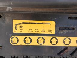 Volvo FL 280 open box truck with HMF 1320 crane 362.3...
