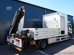 Volvo FL 280 open box truck with HMF 1320 crane 362.3...