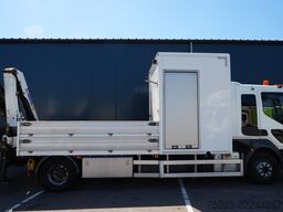 Volvo FL 280 open box truck with HMF 1320 crane 362.3...