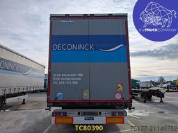 Krone curtainsider hardwood floor