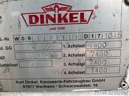 Dinkel 5-Achs Spezial-Auflieger, 5m breit, 3,5m Höhe u...