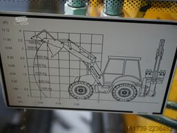 New Holland B 115 C backhoe loader/ 1000 MTH/ 2units