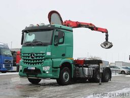 MERCEDES-BENZ Actros 2651, EURO 6, 6X6, HYDRAULIC, PALFINGER