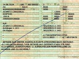SCHMITZ CARGOBULL SKI 24 SL 7.2 / Liftachse