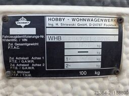 HOBBY 430 Bettumbau Sitzgruppe Heizung