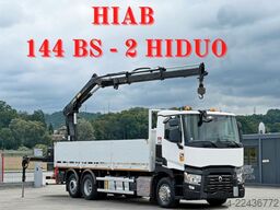 RENAULT T 380 * HIAB 144 BS - 2 HIDUO + FUNK * TOP!
