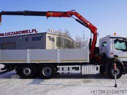 Mercedes-Benz Antos 2540 / Flatbed 15 EPAL/ Fassi F165