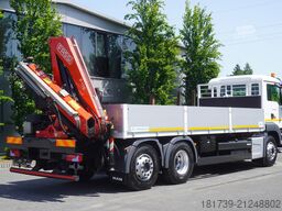 MAN TGS 26.360 Flatbed / Fassi F175 7.7 T /