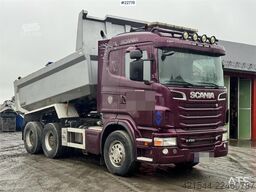 Scania R730 6x4 Tipper Truck – Full Steel Suspension WATC
