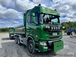Scania R660 6x4 Snow Plow Equipped Tipper Truck – Only 10