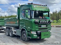 Scania R660 6x4 Snow Plow Equipped Tipper Truck – Only 10