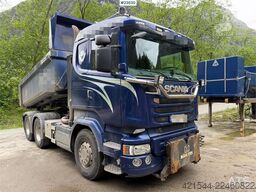 Scania R730 6x4 snowplow-equipped combination vehicle