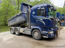 Scania R730 6x4 snowplow-equipped combination vehicle