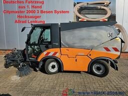 Hako Citymaster 2000 3 Besen- 4 Radlenkung-Hecksauger