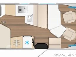 BÜRSTNER Campeo TD IT 660 Hubbett / Isofix / Automatik