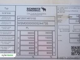 SCHMITZ CARGOBULL SKO FP 60 ThermoKing SLXi 300