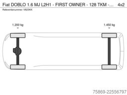 Fiat DOBLO 1.6 MJ L2H1 - FIRST OWNER - 128 TKM - MAN...