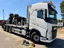 Volvo FH 420 8x4 TRIDEM PRITSCHE + (31m!) KRAN HIAB 8...