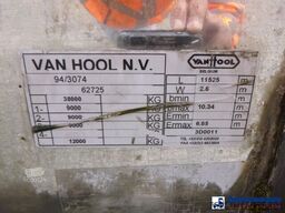 Van Hool Chemical tank inox L4BH 30 m3 / 3 comp