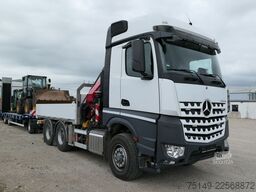 MERCEDES-BENZ 2651 L Arocs HAD 6x6,HMF 3220,Funk,AHK,Container