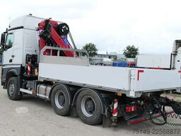 MERCEDES-BENZ 2651 L Arocs HAD 6x6,HMF 3220,Funk,AHK,Container