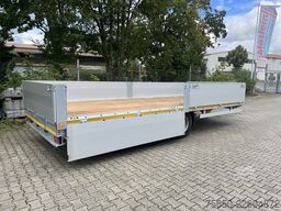 Möslein THT 11- G 6,2  Tandem Pritsche- Tieflader mit Rungentaschen