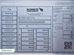 SCHMITZ CARGOBULL SKO FP 60 ThermoKing SLXi 300