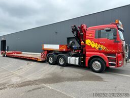 FAYMONVILLE 47.5T STBZ-2VA 8m +5m50 LOWBED - TIEFBETT / REM...