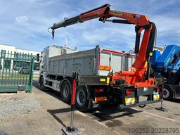 Scania R520 6x4 PRITSCHE + KRAN PALFINGER PK 15002 A -...