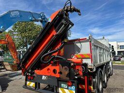 Scania R520 6x4 PRITSCHE + KRAN PALFINGER PK 15002 A -...